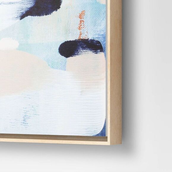 Open Box - Project 62 - Abstract Diptych Wall Art Canvas Set of Beige - Picture 4 of 4